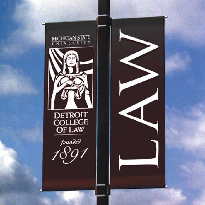 Light pole Banner