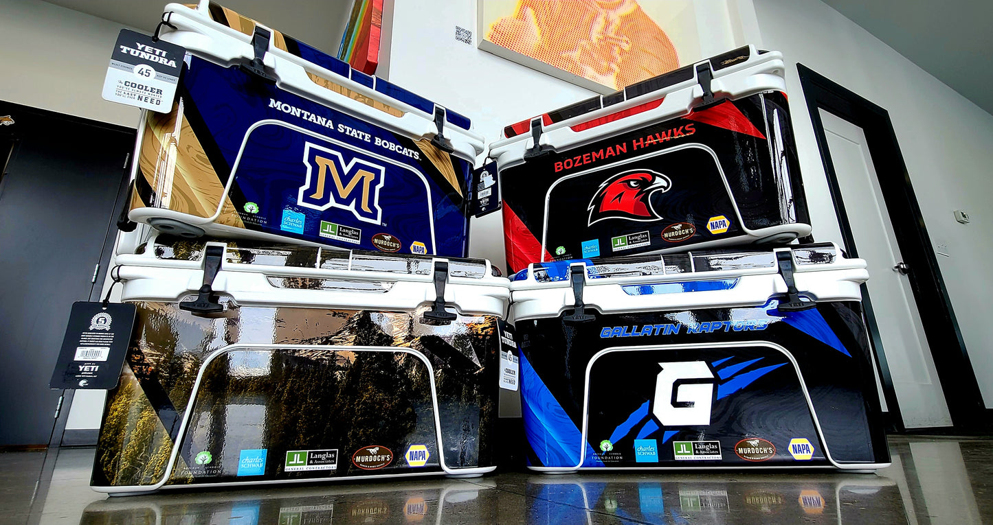 Custom YETI Cooler Wrap