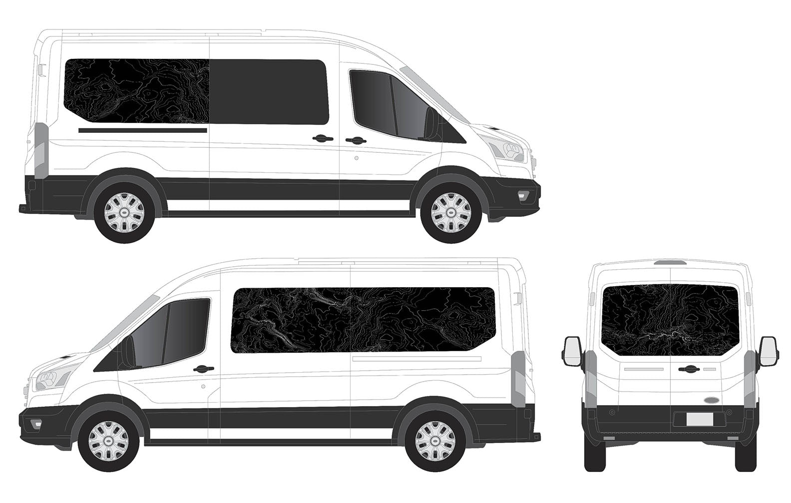 Topography Sprinter Sprinter Van Topo Wrap – SCS Wraps