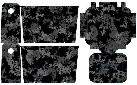 Digi Camo YETI Cooler Wrap