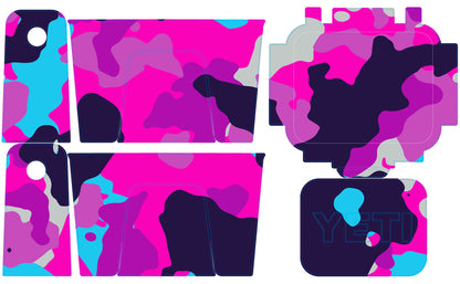 Hot Pink Camo YETI Cooler Wrap