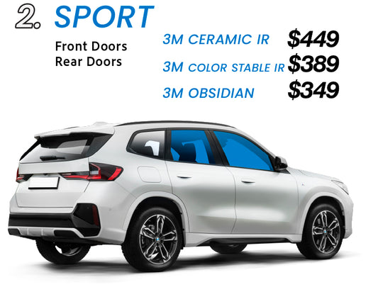 Sport Window Tint Package