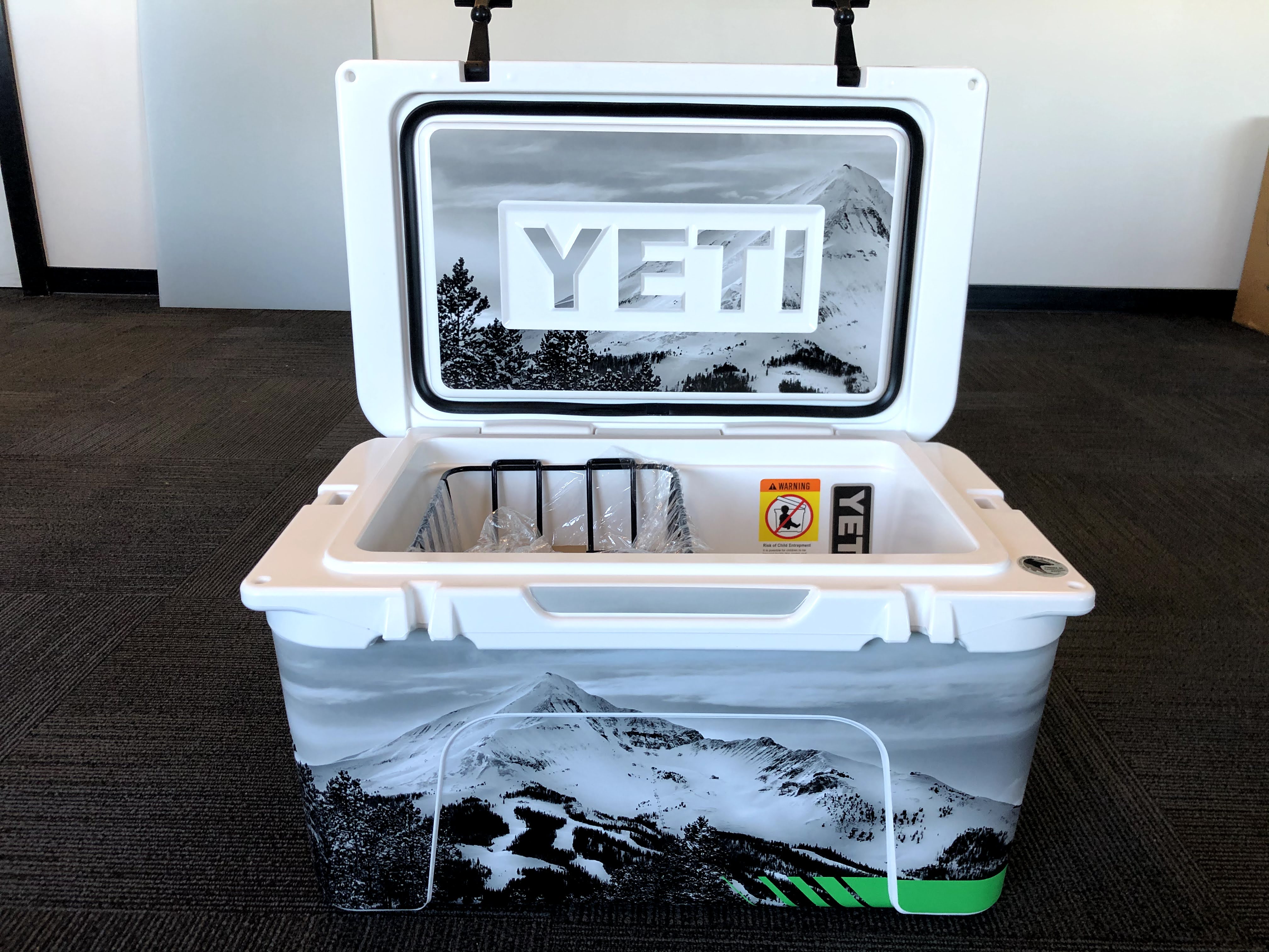 Engraved store yeti cooler