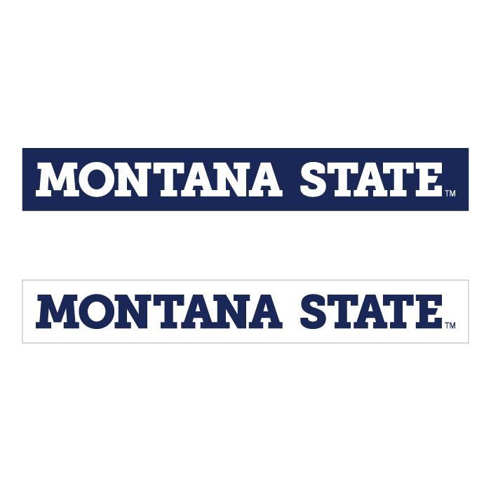 Mon State Sticker Montana State Bumper Sticker (2 for 1) – SCS Wraps